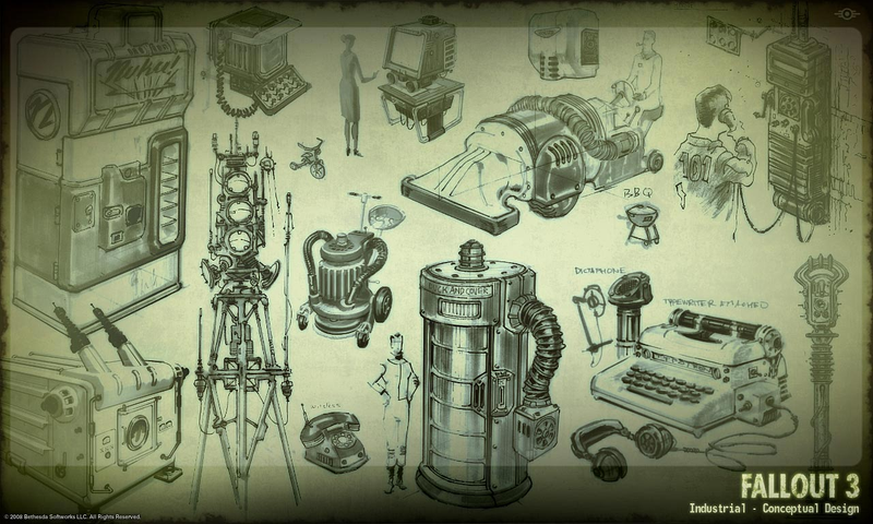 Illustration for article titled Duck, Then Cover, It's Some Fallout 3 Concept Art